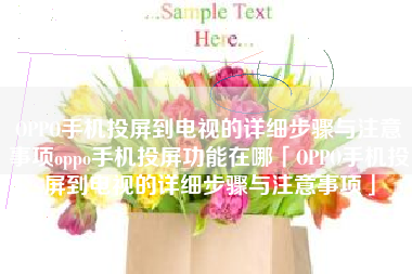 OPPO手机投屏到电视的详细步骤与注意事项oppo手机投屏功能在哪「OPPO手机投屏到电视的详细步骤与注意事项」
