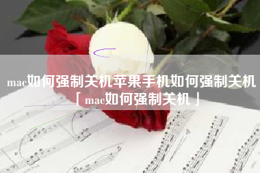 mac如何强制关机苹果手机如何强制关机「mac如何强制关机」