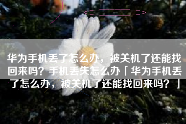 华为手机丢了怎么办，被关机了还能找回来吗？手机丢失怎么办「华为手机丢了怎么办，被关机了还能找回来吗？」