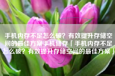 手机内存不足怎么破？有效提升存储空间的最佳方案手机储存「手机内存不足怎么破？有效提升存储空间的最佳方案」