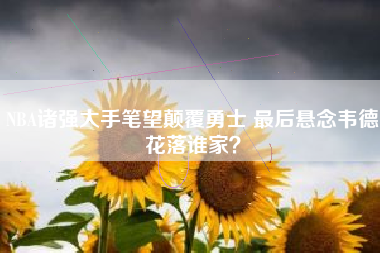 NBA诸强大手笔望颠覆勇士 最后悬念韦德花落谁家？