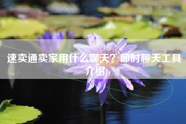 速卖通卖家用什么聊天？即时聊天工具介绍