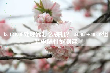 I5 13490F处理器怎么装机？ 3490F+4080S组装电脑性能测评