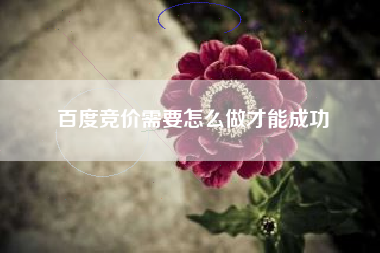 百度竞价需要怎么做才能成功