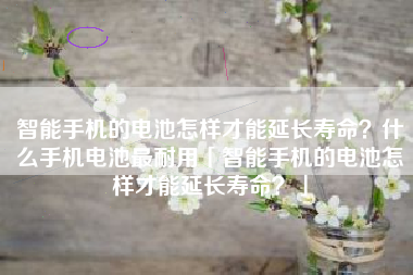 智能手机的电池怎样才能延长寿命？什么手机电池最耐用「智能手机的电池怎样才能延长寿命？」